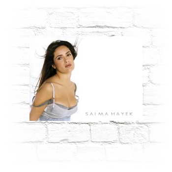 Salma Hayek Metal Wall Art