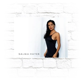 Salma Hayek Metal Wall Art