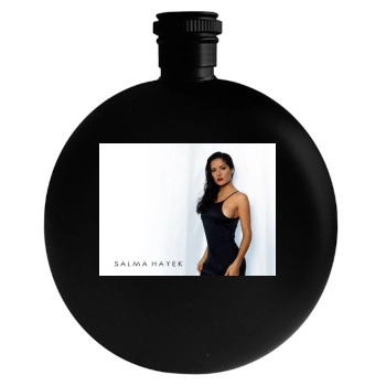 Salma Hayek Round Flask