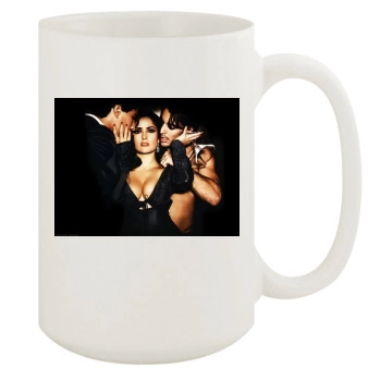 Salma Hayek 15oz White Mug