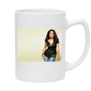 Salma Hayek 14oz White Statesman Mug