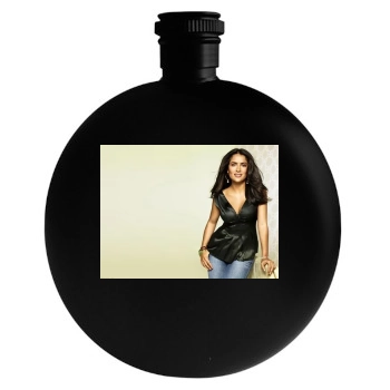 Salma Hayek Round Flask