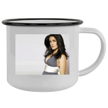 Salma Hayek Camping Mug