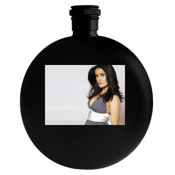 Salma Hayek Round Flask