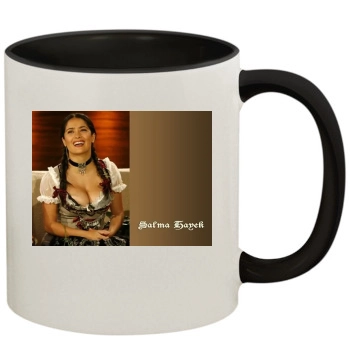 Salma Hayek 11oz Colored Inner & Handle Mug