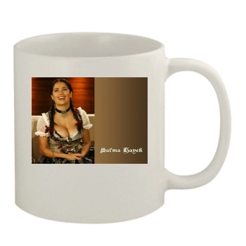 Salma Hayek 11oz White Mug