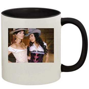 Salma Hayek 11oz Colored Inner & Handle Mug