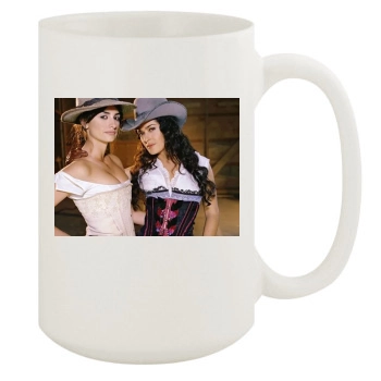 Salma Hayek 15oz White Mug