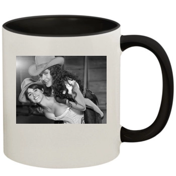 Salma Hayek 11oz Colored Inner & Handle Mug