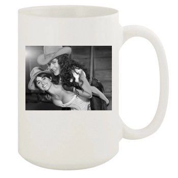 Salma Hayek 15oz White Mug