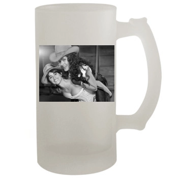 Salma Hayek 16oz Frosted Beer Stein