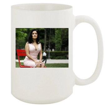 Salma Hayek 15oz White Mug