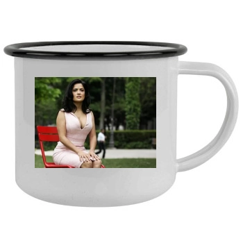 Salma Hayek Camping Mug