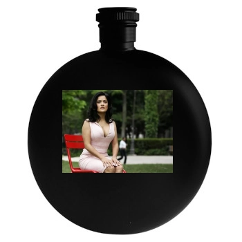 Salma Hayek Round Flask