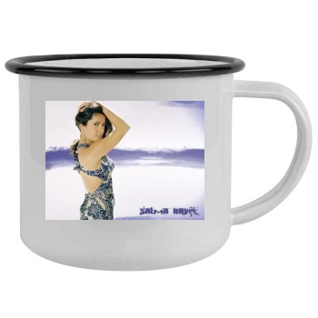 Salma Hayek Camping Mug