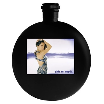 Salma Hayek Round Flask