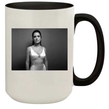 Salma Hayek 15oz Colored Inner & Handle Mug