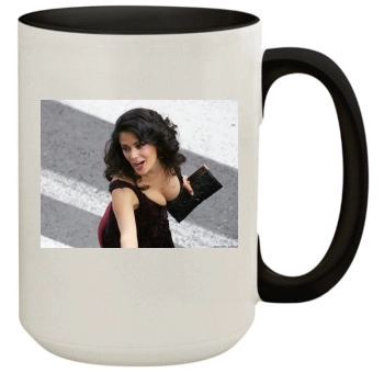 Salma Hayek 15oz Colored Inner & Handle Mug