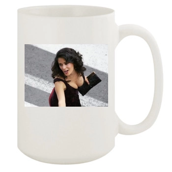 Salma Hayek 15oz White Mug