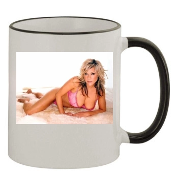 Samantha Fox 11oz Colored Rim & Handle Mug