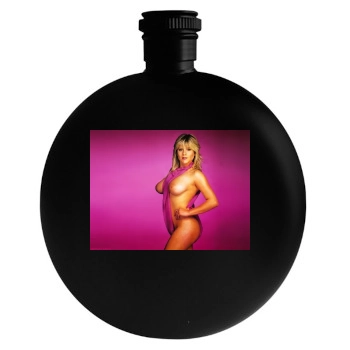 Samantha Fox Round Flask