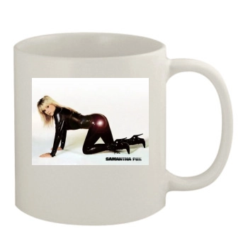 Samantha Fox 11oz White Mug