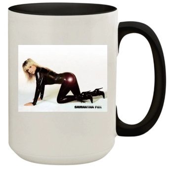 Samantha Fox 15oz Colored Inner & Handle Mug