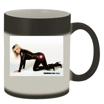 Samantha Fox Color Changing Mug