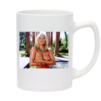 Samantha Fox 14oz White Statesman Mug