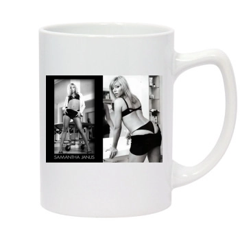 Samantha Janus 14oz White Statesman Mug