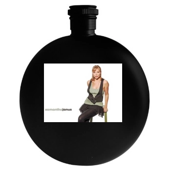 Samantha Janus Round Flask