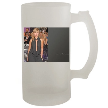 Samantha Janus 16oz Frosted Beer Stein