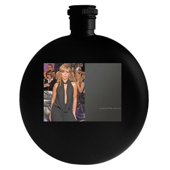 Samantha Janus Round Flask