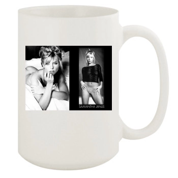 Samantha Janus 15oz White Mug