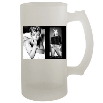 Samantha Janus 16oz Frosted Beer Stein