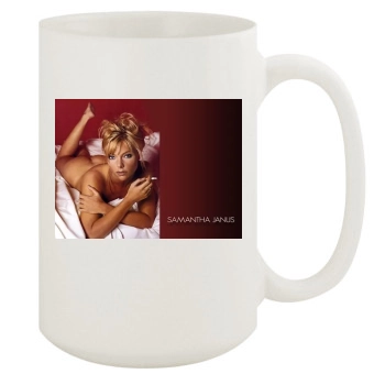 Samantha Janus 15oz White Mug