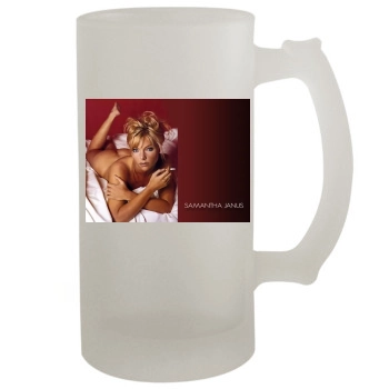 Samantha Janus 16oz Frosted Beer Stein