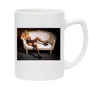 Sara Jean Underwood 14oz White Statesman Mug