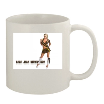 Sara Jean Underwood 11oz White Mug