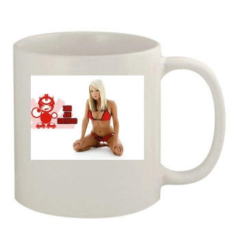 Sara Jean Underwood 11oz White Mug