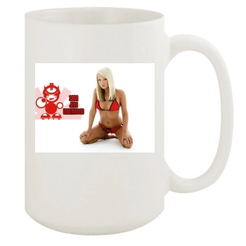 Sara Jean Underwood 15oz White Mug