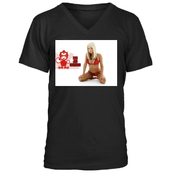 Sara Jean Underwood Men's V-Neck T-Shirt