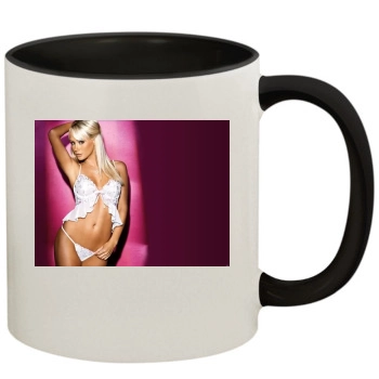 Sara Jean Underwood 11oz Colored Inner & Handle Mug