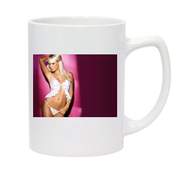 Sara Jean Underwood 14oz White Statesman Mug