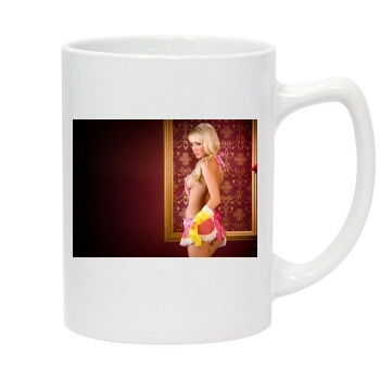 Sara Jean Underwood 14oz White Statesman Mug