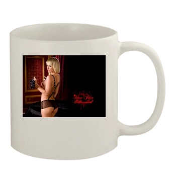 Sara Jean Underwood 11oz White Mug