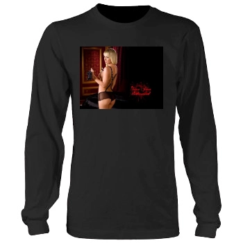 Sara Jean Underwood Men's Heavy Long Sleeve TShirt