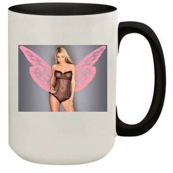 Sara Jean Underwood 15oz Colored Inner & Handle Mug