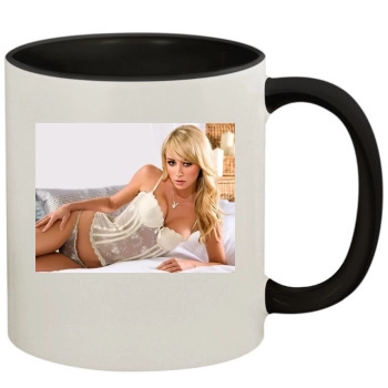 Sara Jean Underwood 11oz Colored Inner & Handle Mug