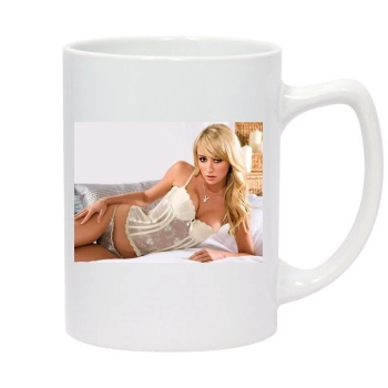 Sara Jean Underwood 14oz White Statesman Mug